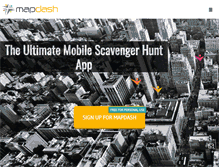 Tablet Screenshot of mapdash.com